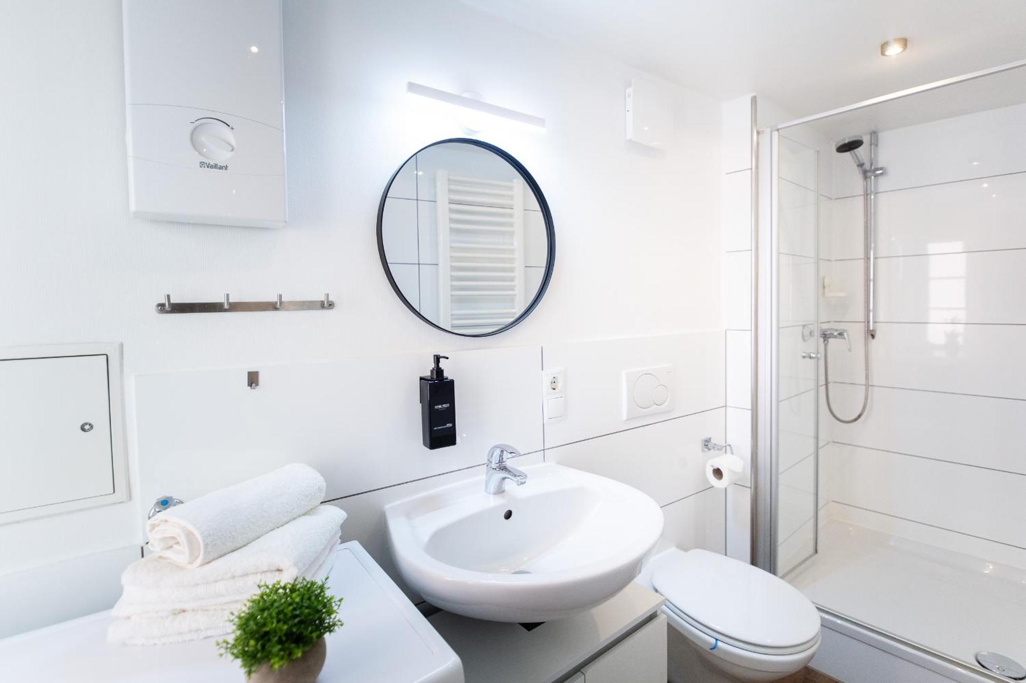 Vollausgestattetes Apartment Im Herzen Bambergs Bagian luar foto
